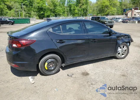 2020 Hyundai Elantra Sel z USA, uszkodzony, nr VIN 5NPD84LF4LH627860